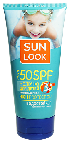 SUN LOOK Детское солнцезащитное молочко SPF 50