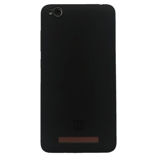 Силиконовая накладка Silicon Case для Xiaomi Redmi 4A Черная