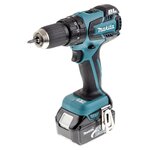 Аккумуляторная ударная дрель-шуруповерт Makita DHP459RFE - изображение