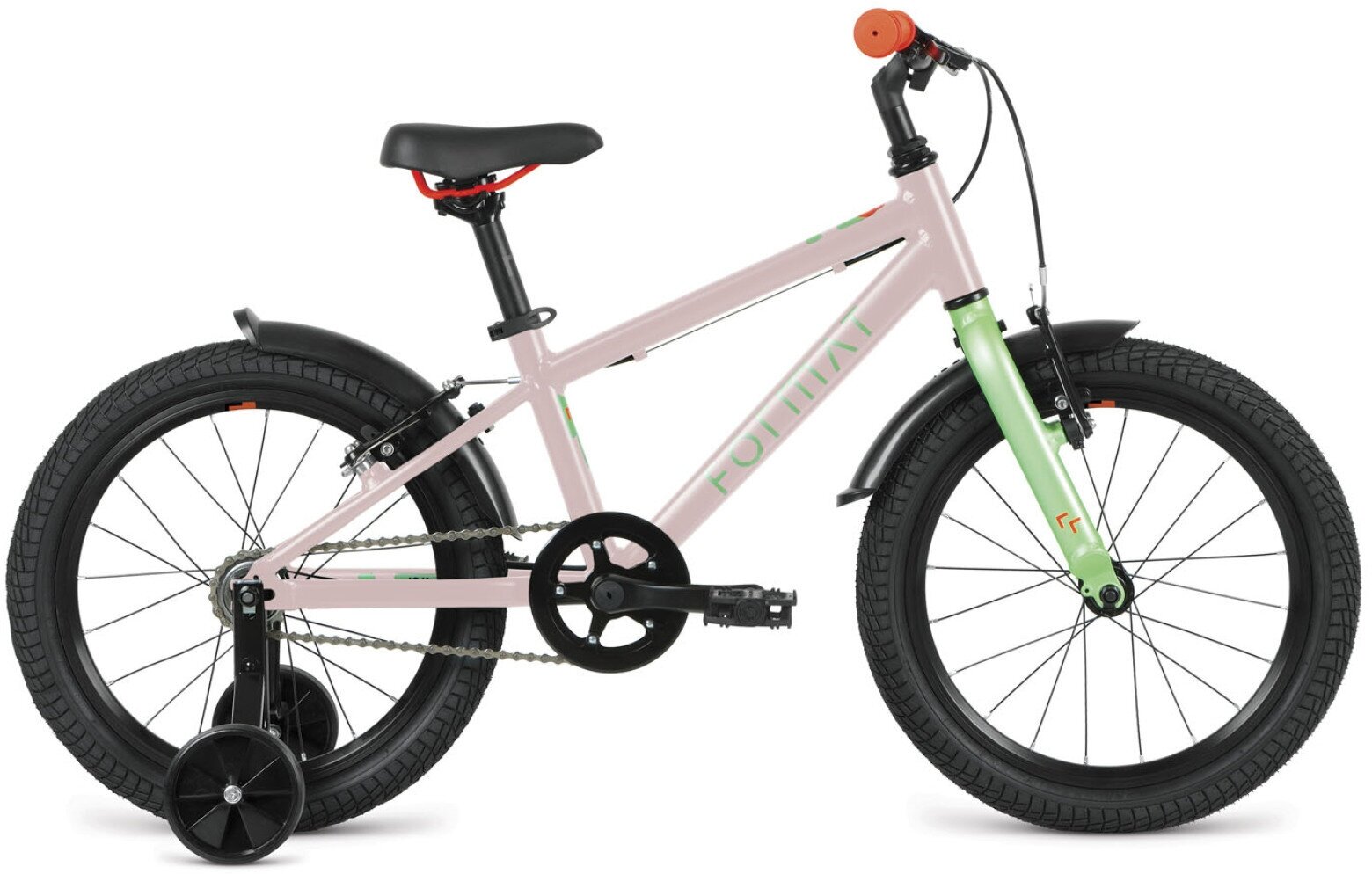 Детский велосипед Format Kids 18 (2022) 18 Розовый (100-120 см)