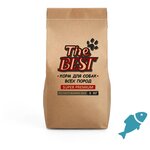 Корм THE BEST рыба мелкая гранула 3 кг для собак всех пород - изображение