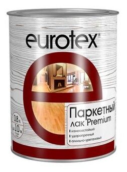 Лак EUROTEX Premium паркетный глянцевый алкидно-уретановый