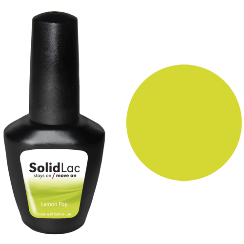 Nail Creation Гель-лак для ногтей SolidLac, 15 мл, цвет Lemon Pop
