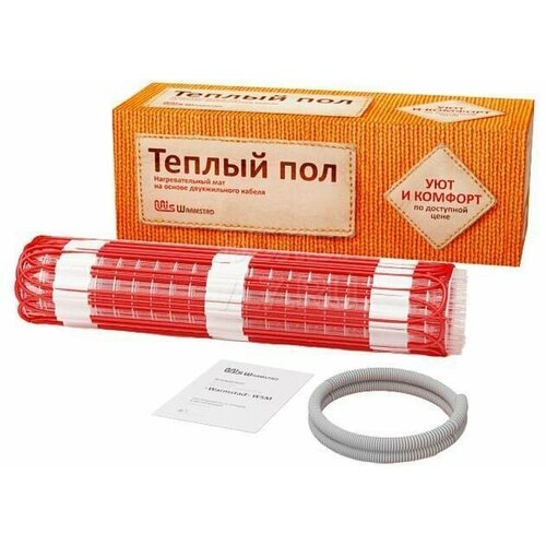 Комплект Теплый пол мат двужил 1530Вт 102кв м Warmstad 2128319 7969₽
