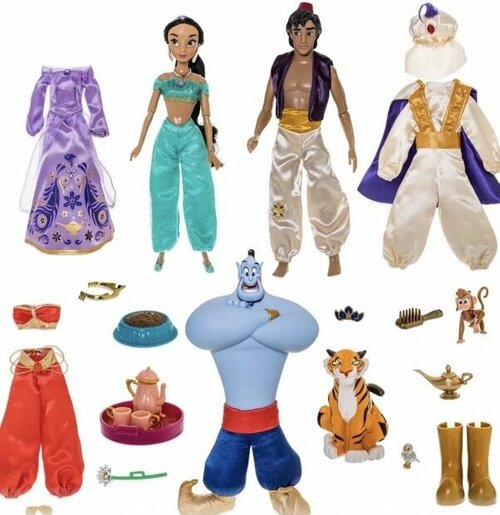 Подарочный набор классической куклы Жасмин – Aladdin