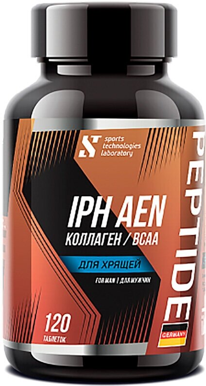 Sport's Technologies Laboratory IPH AEN BCAA 2:1:1 Collagen для хрящей, 120 таб