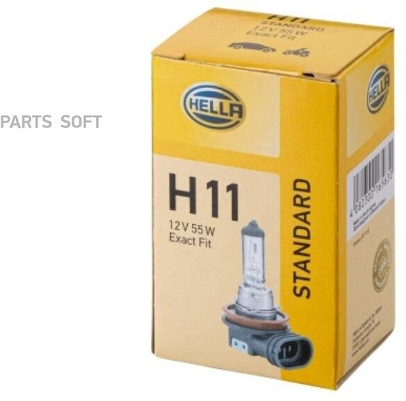 BEHR-HELLA 8GH008358121 лампа НАКАЛИВАНИЯH11 12V 55W PGJ 192