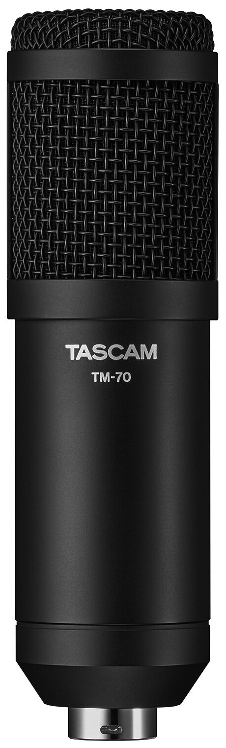 Tascam TM-70 супер-кардиоидный динамический микрофон для подкаста , 30Гц-20кГц, балансный выход 250