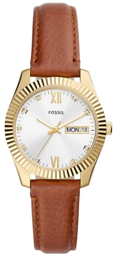 Наручные часы FOSSIL Scarlette 75339, белый, золотой