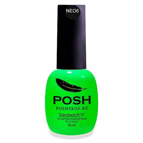 фото Гель-лак POSH Sandwich Gel Neon, 15 мл