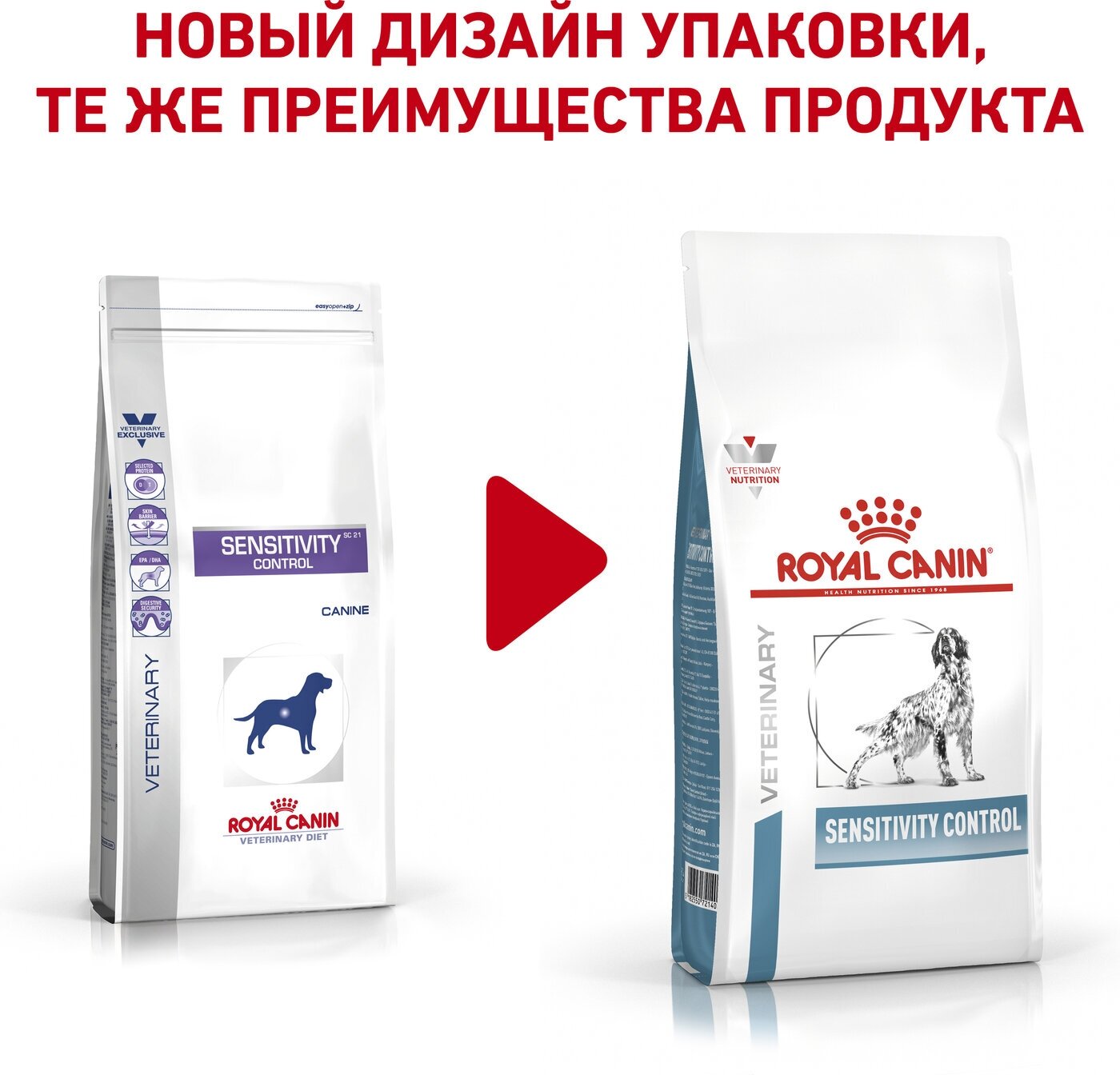 Корм для взрослых собак при пищевой аллергии Royal Canin Sensitivity Control SC 21 Canine (Сенситивити Контрол) сухой диетический, 1,5 кг - фотография № 18