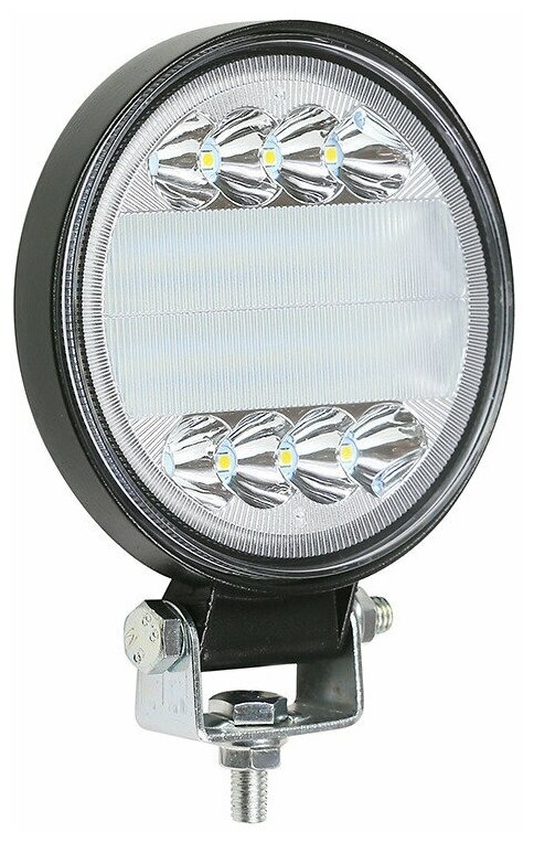 Фара противотуманная светодиодная круглая 24 LED (3W) - 72W