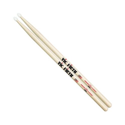 барабанные палочки vic firth american classic drumsticks 5bn nylon tip Барабанные палочки Vic Firth American Classic 5B Nylon