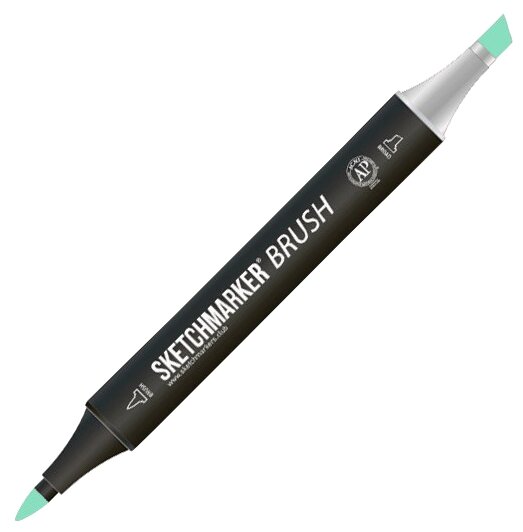 Маркер Sketchmarker Brush двухсторонний на спирт.основе цв.G142 Зеленый Вердитер