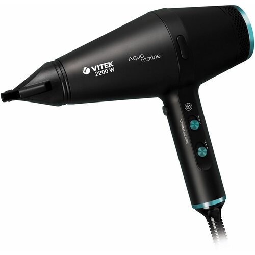 Фен Vitek VT-2378 2200Вт черный 772400₽