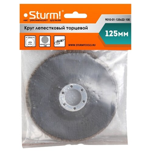 фото Лепестковый диск sturm! 9010-01-125x22-100