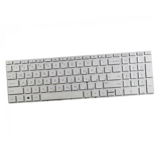 Клавиатура для ноутбука HP 17-CN 17-CP silver 2573₽