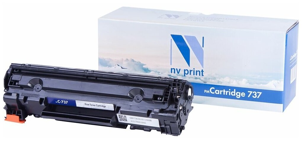 Картридж NV Print 737 для Canon, 2400 стр, черный