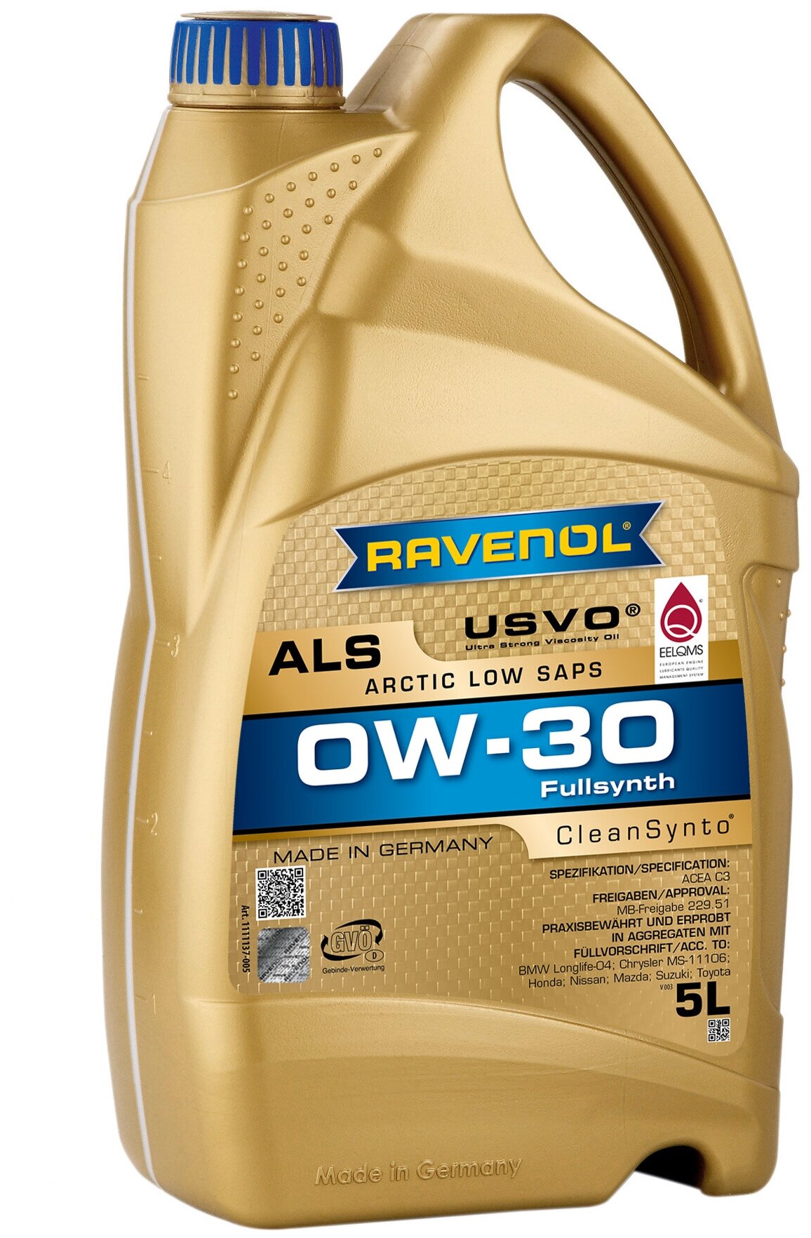   RAVENOL ALS 0W-30, 5 