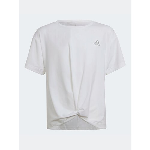 Футболка дет. спорт. H57217/adidas/G AR M Tee/WHITE/SILVMT/размер 140