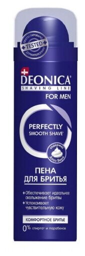 Пена для бритья Deonica For Men Комфортное бритье, 240 мл