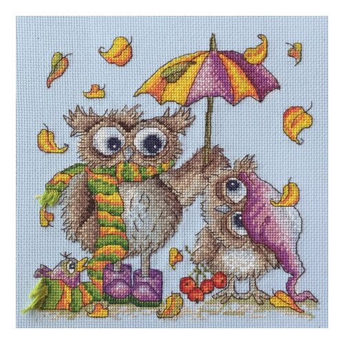 фото Набор для вышивания листопад марья искусница