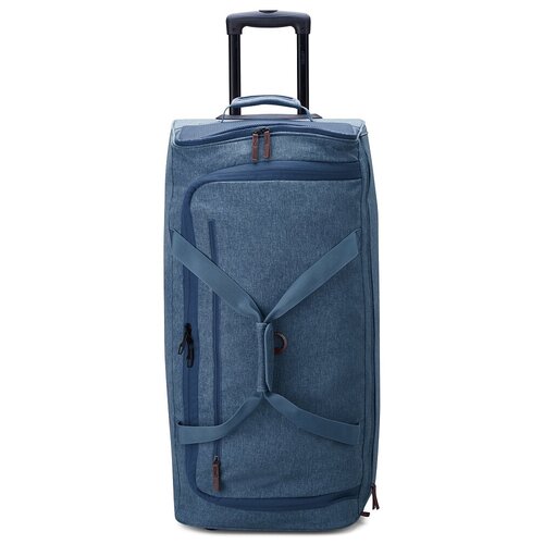Тележка для багажа Delsey, 94 л, 77х37.5х38 см, синий
