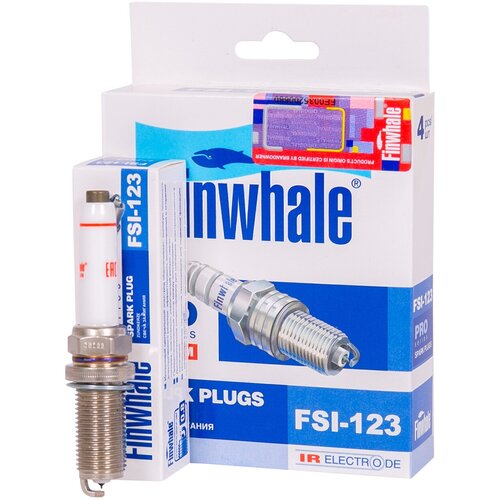Finwhale свеча зажигания iridium fsi123, 1шт