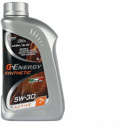 Масло моторное G-ENERGY Synthetic Active 5W30 1л SL/CF