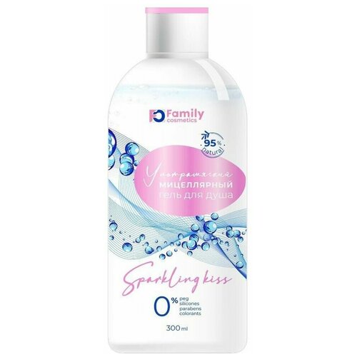 Family Cosmetics Гель для душа мицеллярный Family Cosmetics ультрамягкий, 300 мл