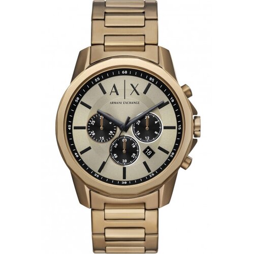 Наручные часы Armani Exchange Banks AX1739, бежевый, золотой наручные часы armani exchange ax2737