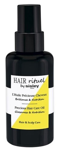 Sisley Paris Precious Hair Care Oil Glossiness and Nutrition Драгоценное масло для волос: блеск и питание, 100 мл