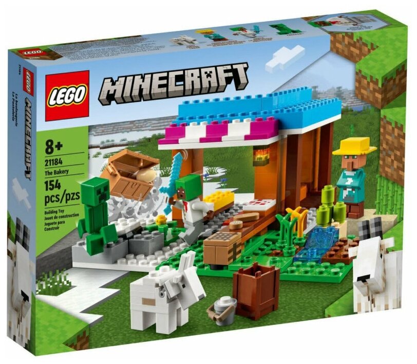 Конструктор Lego Minecraft Пекарня (21184) .