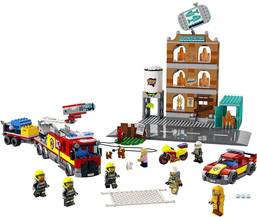 Конструктор LEGO City 60321 Конструктор Пожарная команда