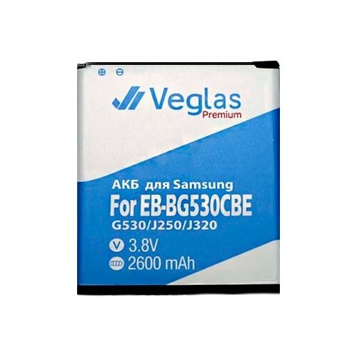 АКБ для Samsung J250 J2 2018/J260 CORE EB-BG530CBE VEGLAS PREMIUM