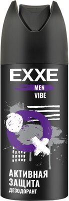 Дезодорант мужской Антиперспирант спрей, EXXE MEN, VIBE, 150 мл