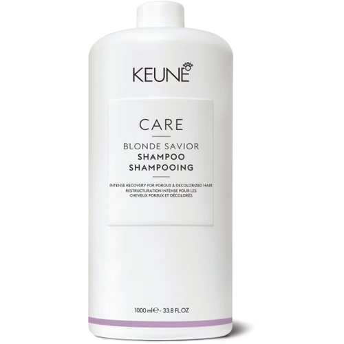 Keune Care Blonde Savior Шампунь восстанавливающий для осветлённых волос Безупречный Блонд 1000 мл keune care blonde savior шампунь восстанавливающий для осветлённых волос безупречный блонд 1000 мл