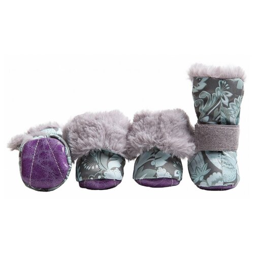 фото Ботинки для собак мелких пород osso "fashion", на меху, размер m osso fashion
