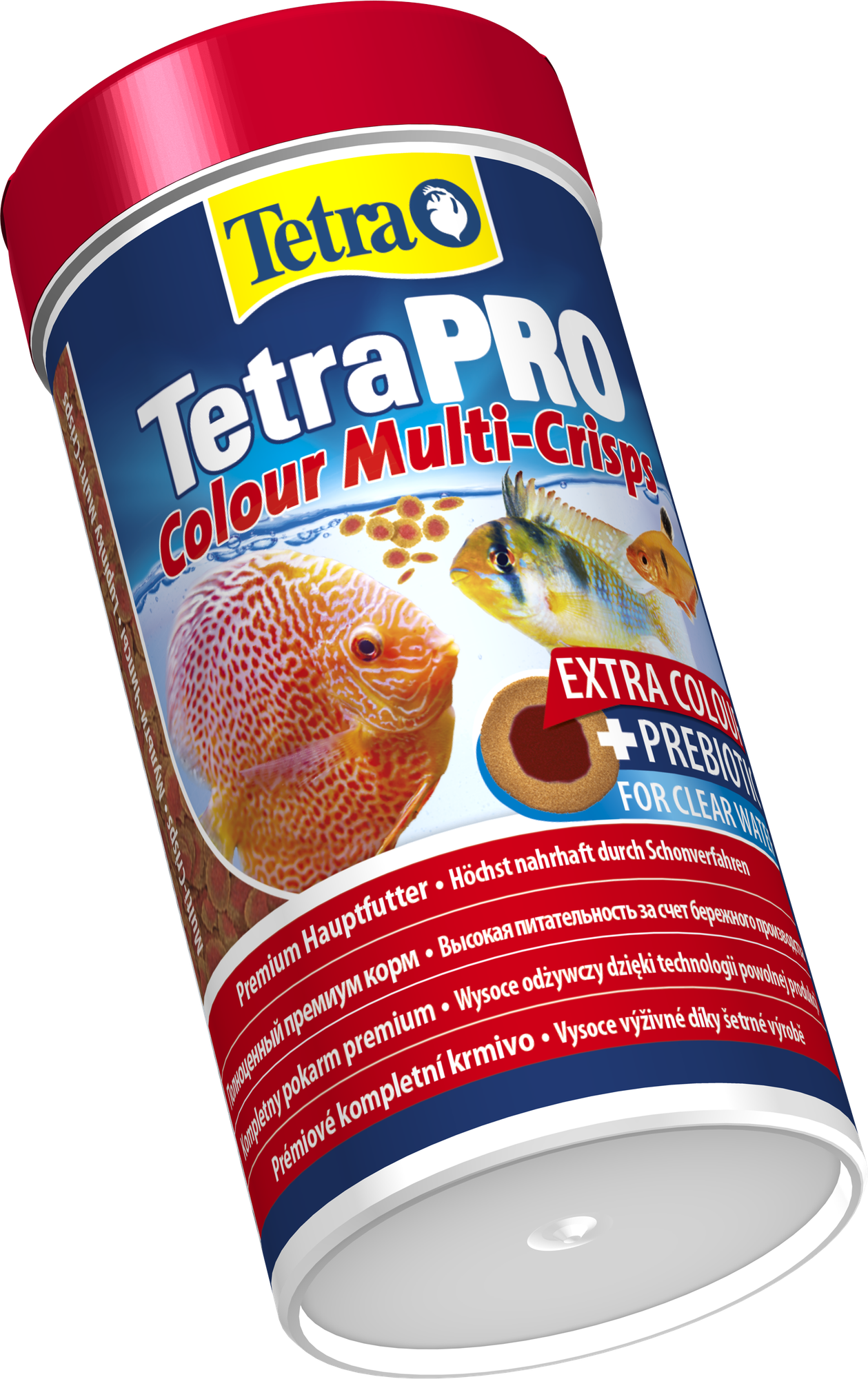 Корм Tetra TetraPRO Colour Multi-Crisps 250 мл, чипсы премиум для усиления окраски всех видов тропических рыб - фотография № 2