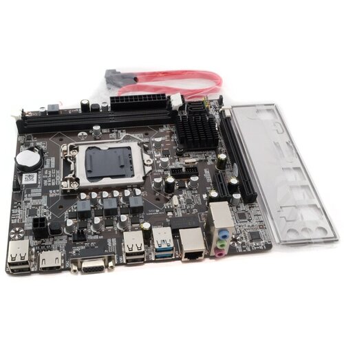 Материнская плата Azerty LGA1155 B75M FlexATX OEM 436000₽