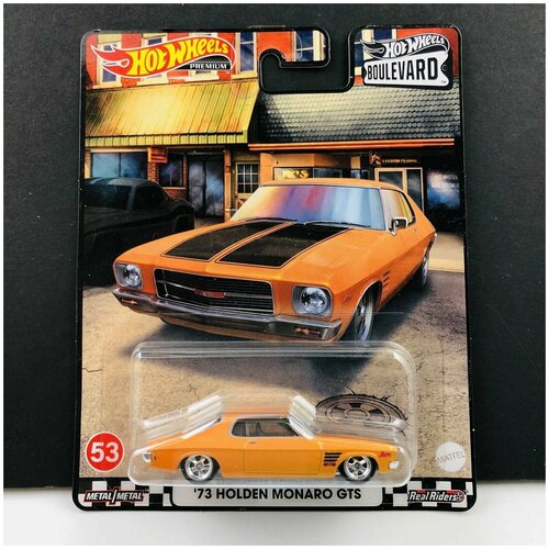 Hot Wheels Premium Boulevard '73 Holden Monaro GTS редкая коллекционная модель hot wheels police series nissan fairlady z 2 5 walmart exclusive редкая коллекционная модель