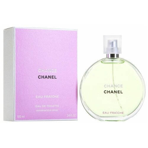 Chanel туалетная вода Chance Eau Fraiche, 100 мл, 100 г chanel chance eau fraiche edt w 50ml