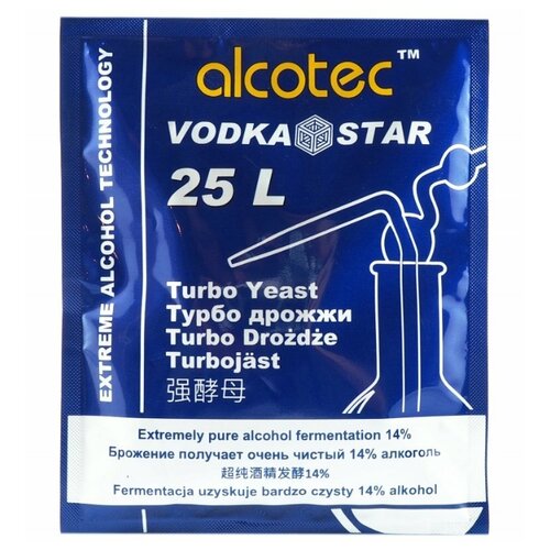Дрожжи спиртовые ALCOTEC Vodka Star (Алкотек Водка Стар)