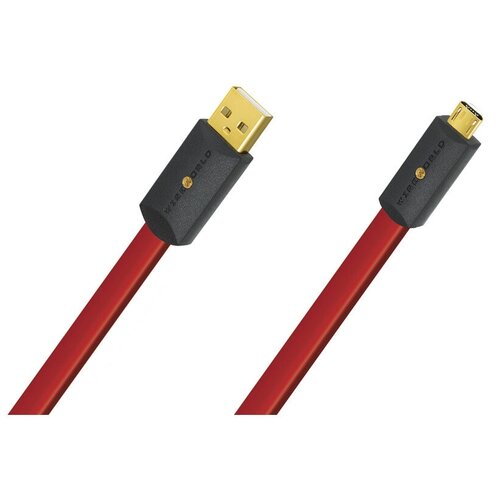 Кабель USB 2.0 Тип A - B micro WireWorld Starlight 8 USB 2.0 A-Micro B Flat Cable S2AM0.6M-8 0.6 m