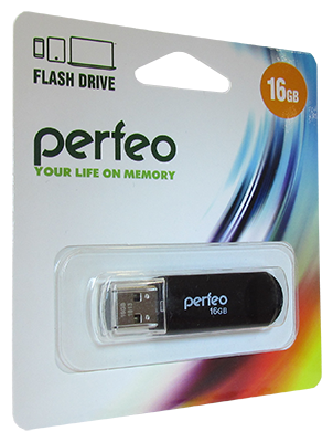 Perfeo USB Drive 16GB C06 White PF-C06W016 - фото №2