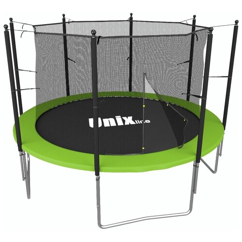 Батут UNIX line Simple 2.44 м 8 ft Green (inside) зелёный