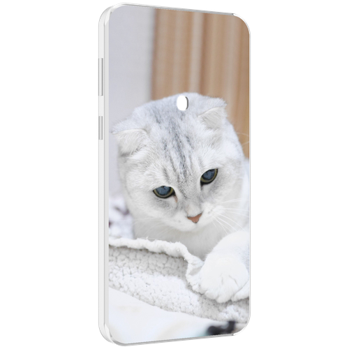 Чехол MyPads кошка чаузи для Meizu 16 Plus / 16th Plus задняя-панель-накладка-бампер чехол mypads кошка чаузи для iphone 14 plus 6 7 задняя панель накладка бампер