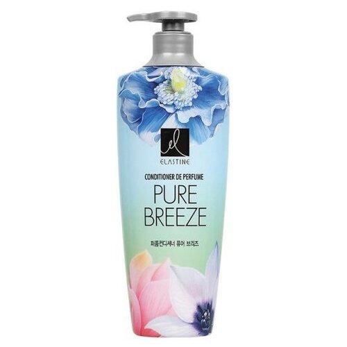 фото Elastine кондиционер Perfume Pure breeze парфюмированный для всех типов волос, 600 мл