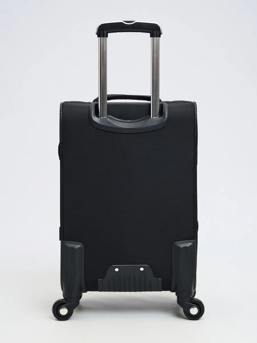 Чемодан Journey, 55 л, размер S, черный — фото 1
