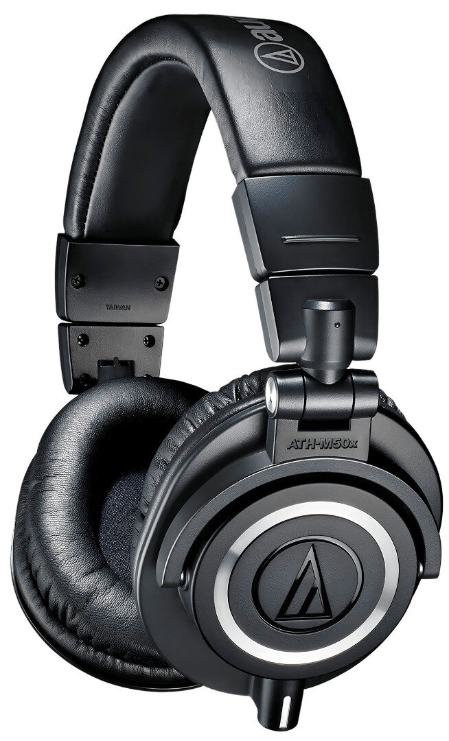 Audio-Technica ATH-M50x, черный, наушники проводные (Копия)